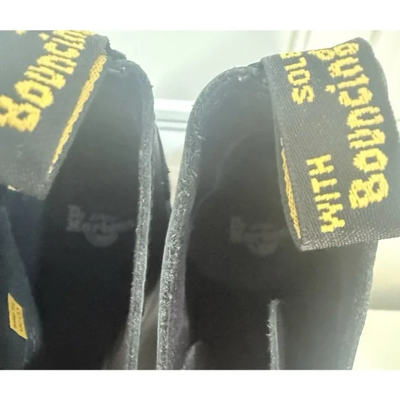 Dr. Martens Jetta Zip Platform Boots, Chunky Black Sendal Leather, W10/M9, RARE - Picture 7 of 8